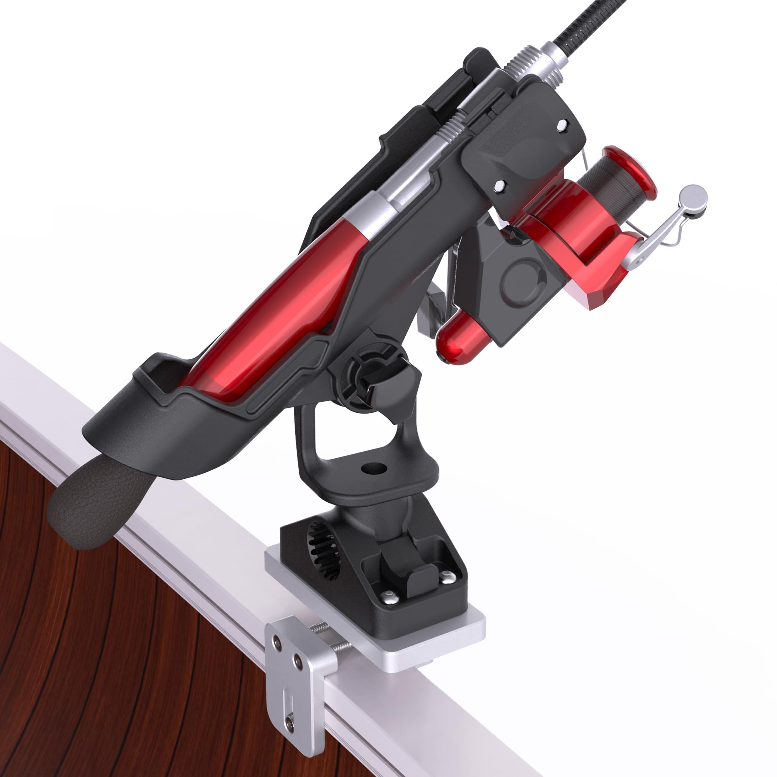 Fishing Rod Holders for Boat, Rail Mount – Hikeen Fishing Rod Holders for Boat, Rail Mount – Hikeen