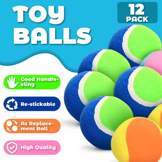 12 velcro balls