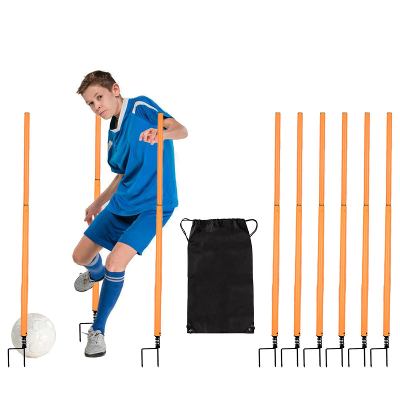 Load image into Gallery viewer, Hikeen Removable Soccer Agility Training Poles