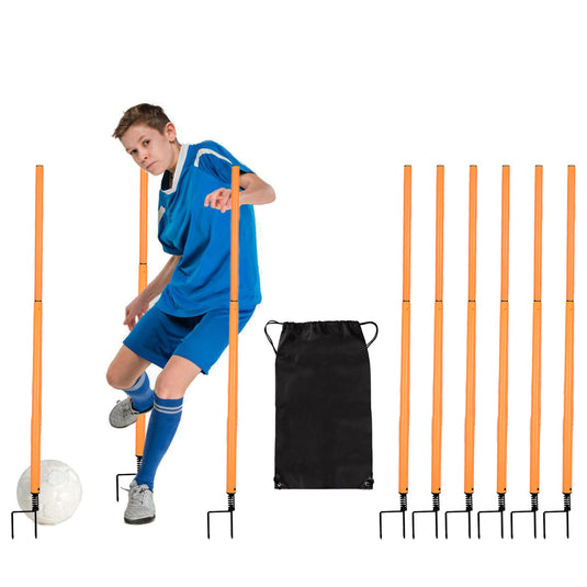 Hikeen Removable Soccer Agility Training Poles