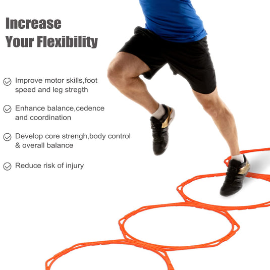 Hikeen Octagonal Agility Rings