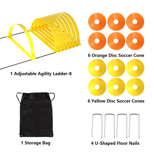 Hikeen Agility Ladder Set