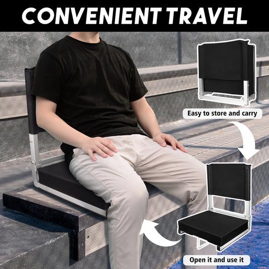 Hikeen Bleacher Chairs