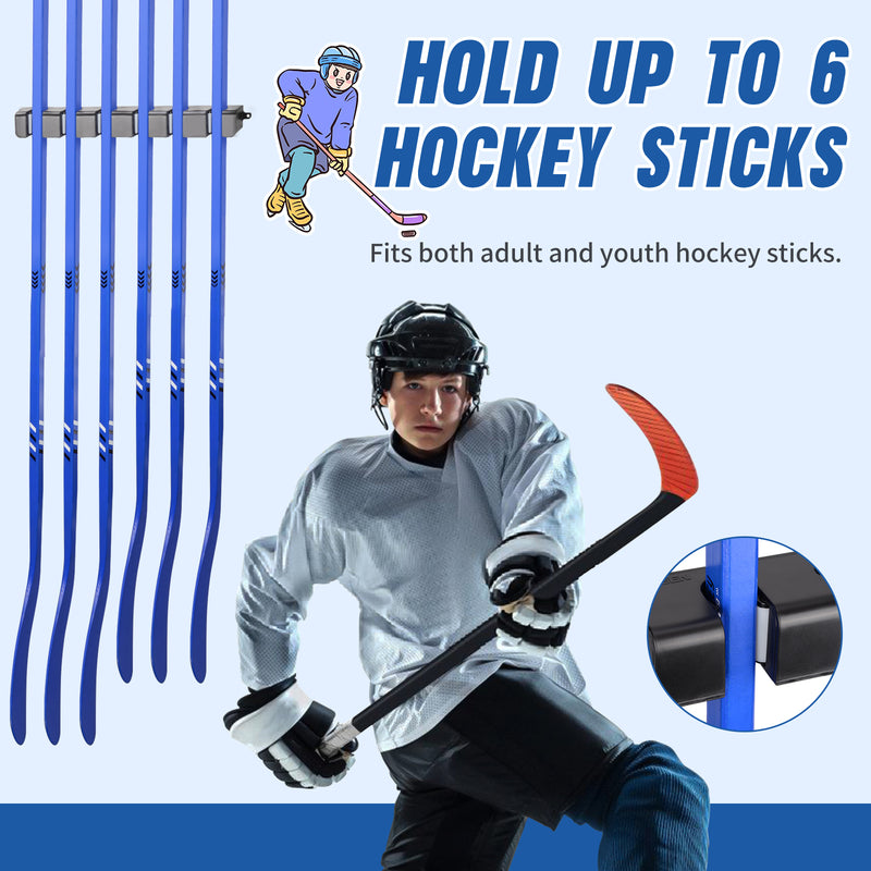 Load image into Gallery viewer, Hockey Stick Wall Mount