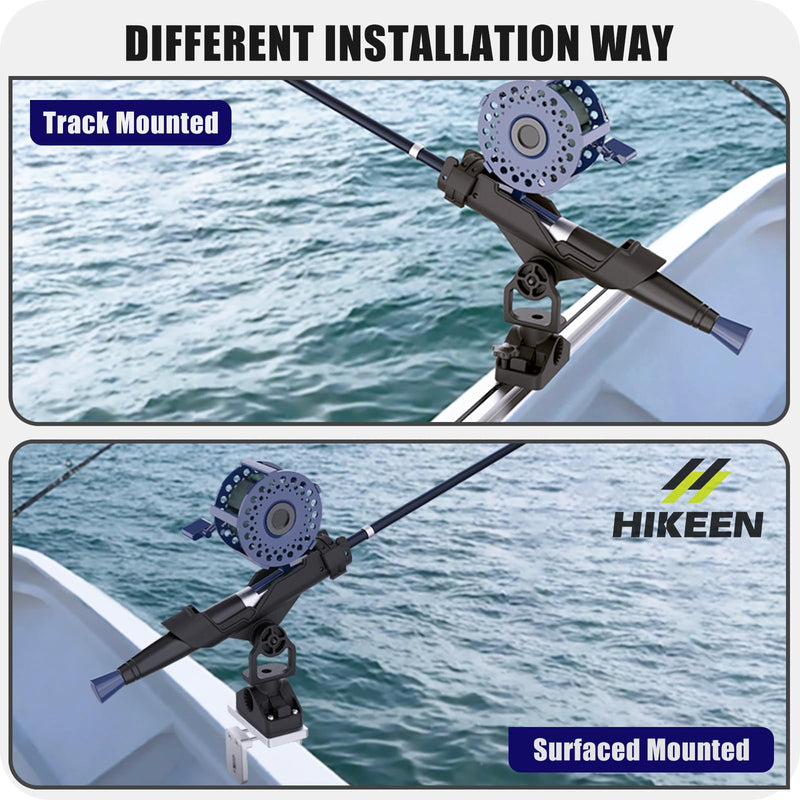 Chargez l'image dans la visionneuse de la galerie, Fishing Rod Holders for Boat, Rail Mount