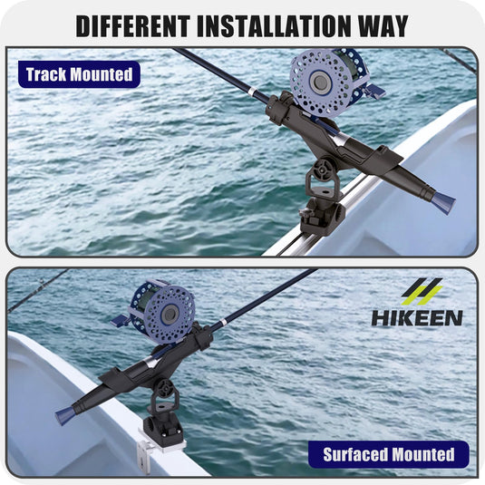 Fishing Rod Holders for Boat, Rail Mount