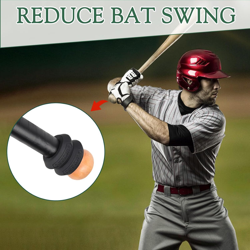 Lataa kuva gallerian katseluohjelmaan Hikeen Baseball Bat Choke-Up Rings & 15oz Swing Weight Set