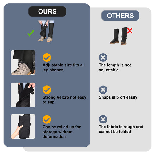 Hikeen Snake Leg Gaiters