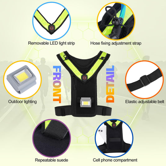 Hikeen Running Vest with Water Bladder