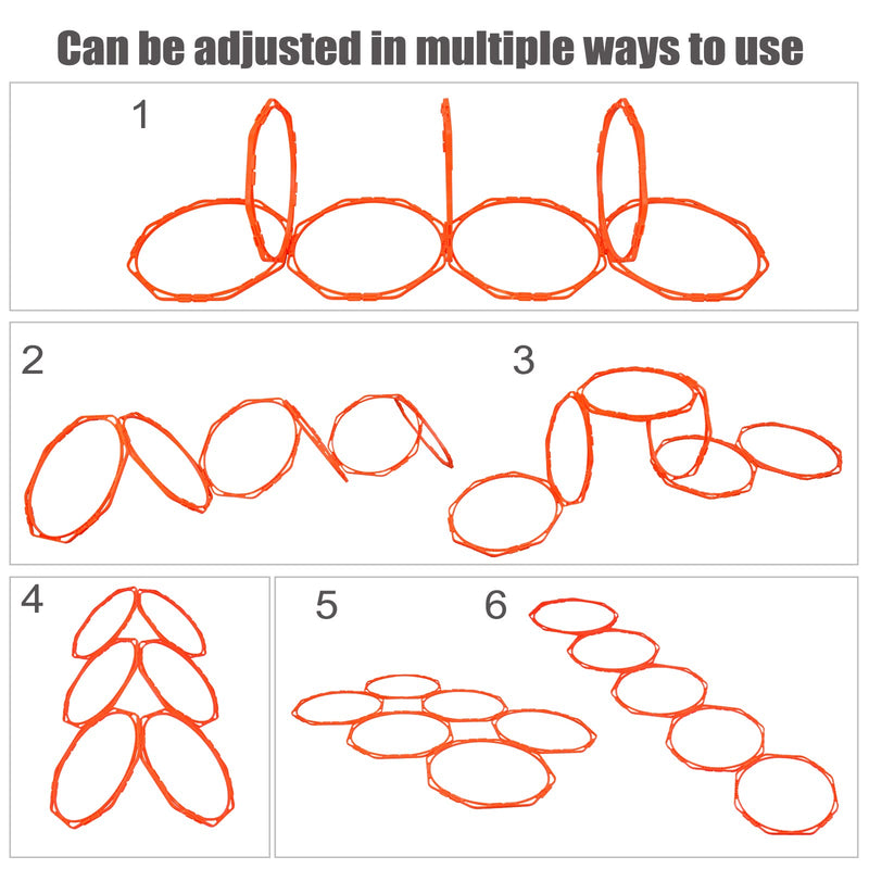 Load image into Gallery viewer, Hikeen Octagonal Agility Rings