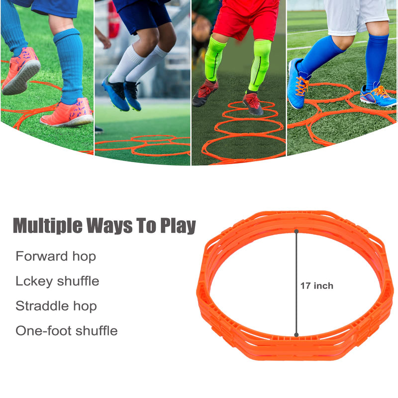 Load image into Gallery viewer, Hikeen Octagonal Agility Rings