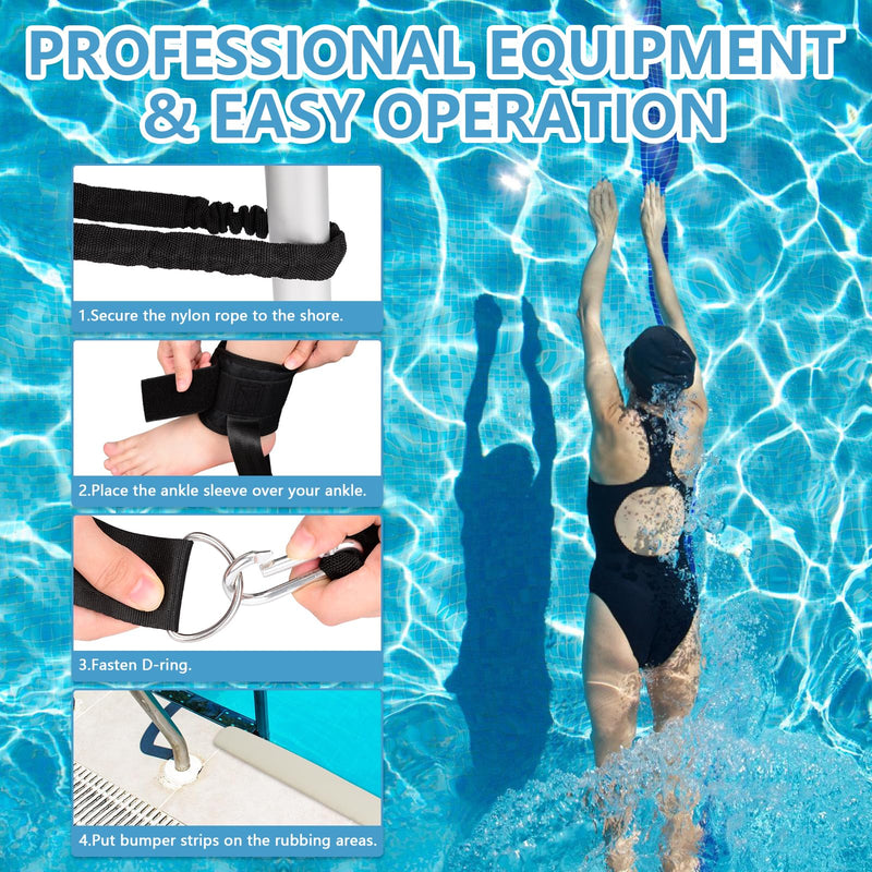 Load image into Gallery viewer, Hikeen Swimming Training Belt 4M