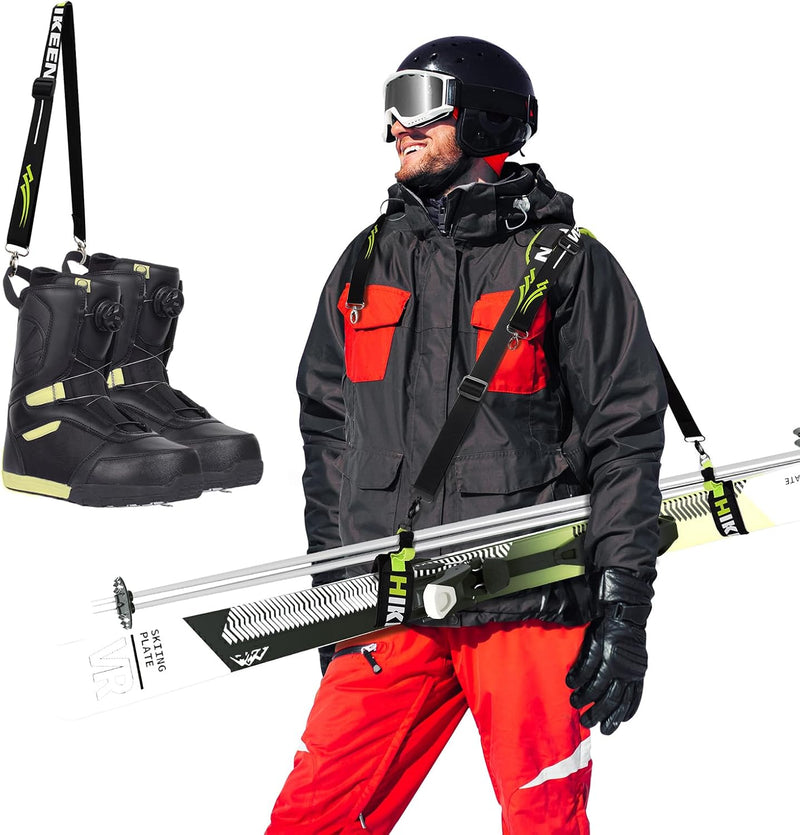 Lataa kuva gallerian katseluohjelmaan Hikeen Ski Carrier Strap – Adjustable