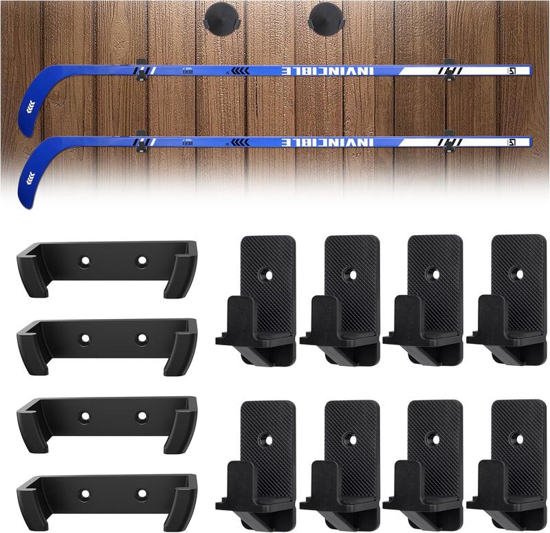 Chargez l'image dans la visionneuse de la galerie, Hikeen Hockey Stick & Puck Wall Mount