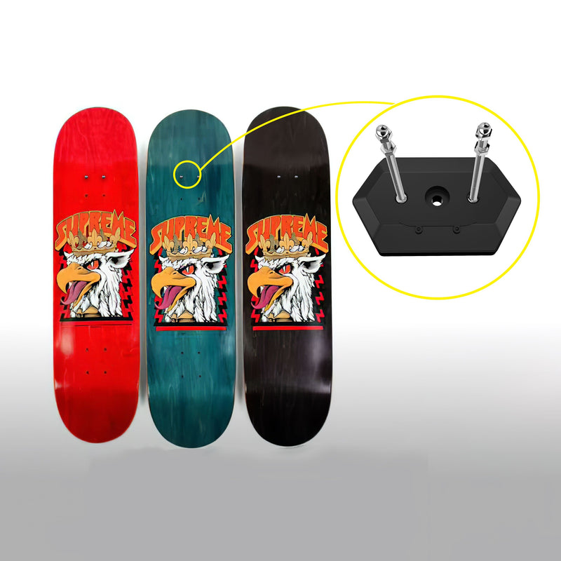 Chargez l'image dans la visionneuse de la galerie, Support mural pour skateboard Hikeen