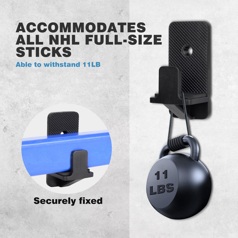 Chargez l'image dans la visionneuse de la galerie, Hikeen Hockey Stick & Puck Wall Mount