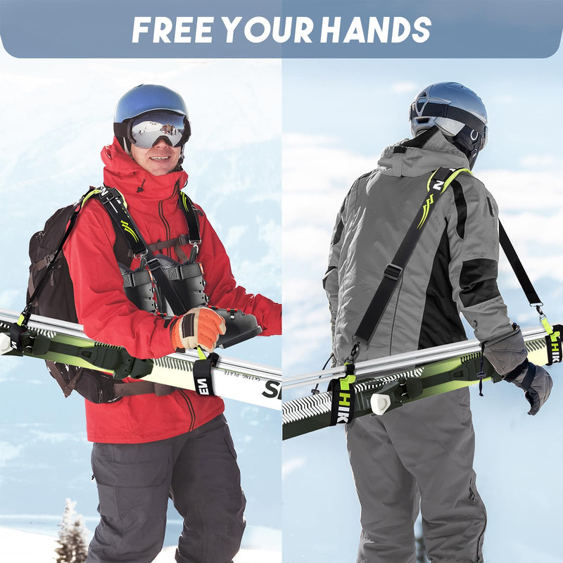 Lataa kuva gallerian katseluohjelmaan Hikeen Ski Carrier Strap – Adjustable