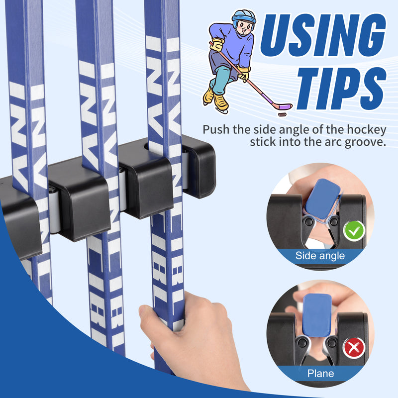 Load image into Gallery viewer, Hockey Stick Wall Mount
