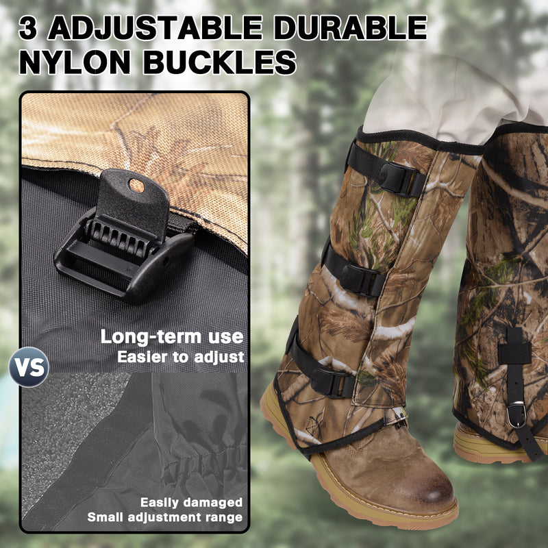 Load image into Gallery viewer, Hikeen Camo Snake Leg Gaiters
