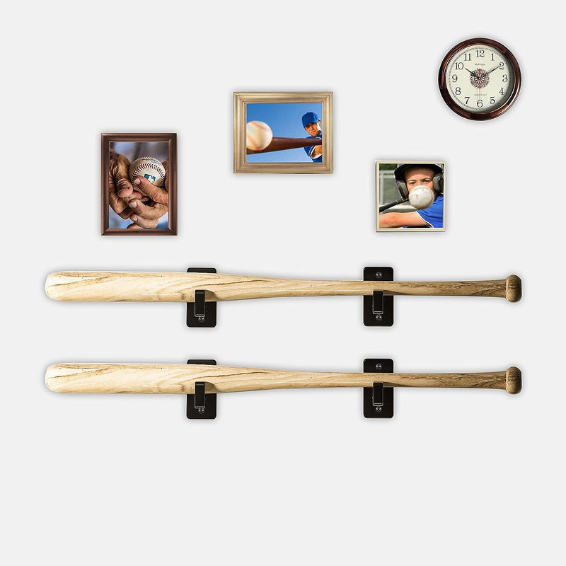Load image into Gallery viewer, Hikeen 2 Packs Baseball Bat Wall Mount
