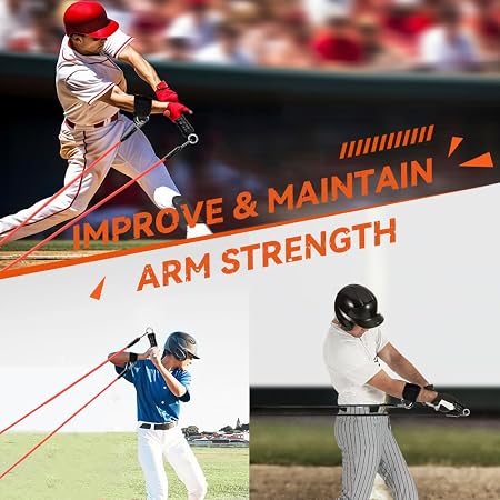 Hikeen 50 LBS Baseball Pitching Resistance Bands