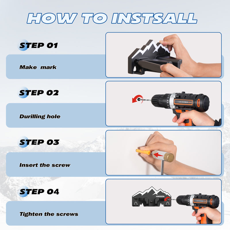 Load image into Gallery viewer, Ski Wall Mount
