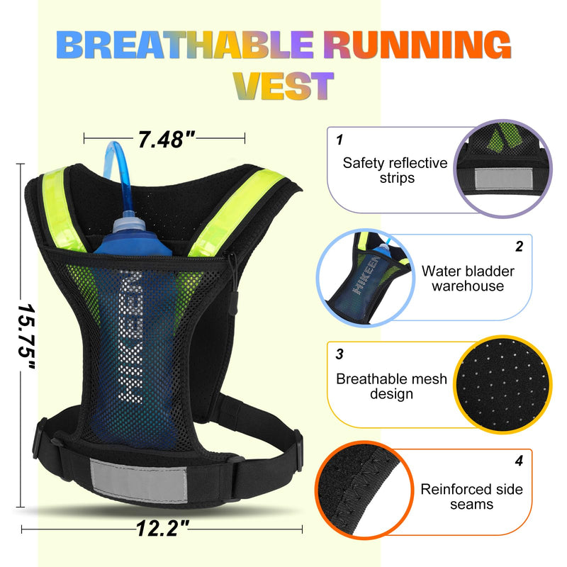 Load image into Gallery viewer, Hikeen Running Vest with Water Bladder
