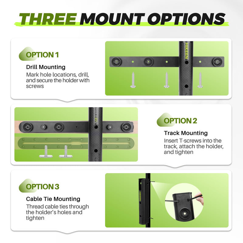 Chargez l'image dans la visionneuse de la galerie, Hikeen 4 Tube Fishing Pole Holders
