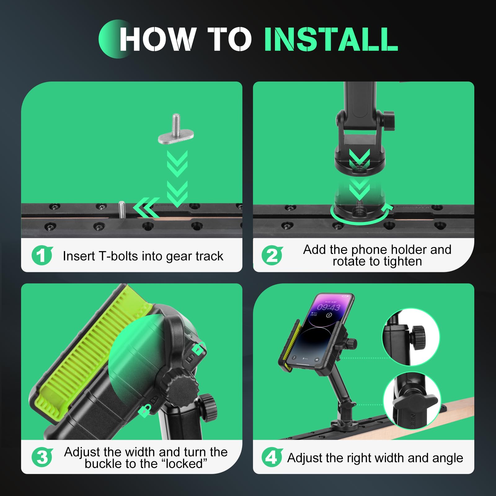 Hikeen Kayak Phone Holder