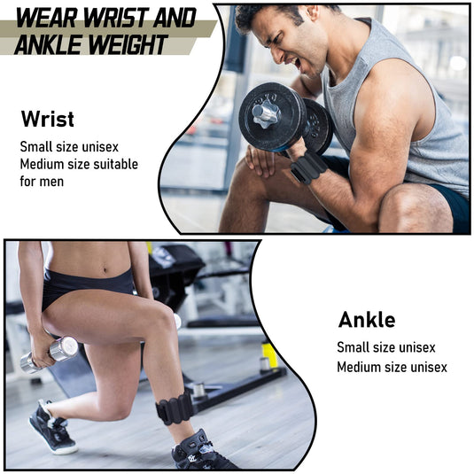 Hikeen Wearable Wrist & Ankle Weight