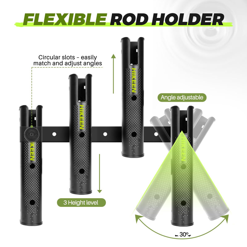 Chargez l'image dans la visionneuse de la galerie, Hikeen 4 Tube Fishing Pole Holders
