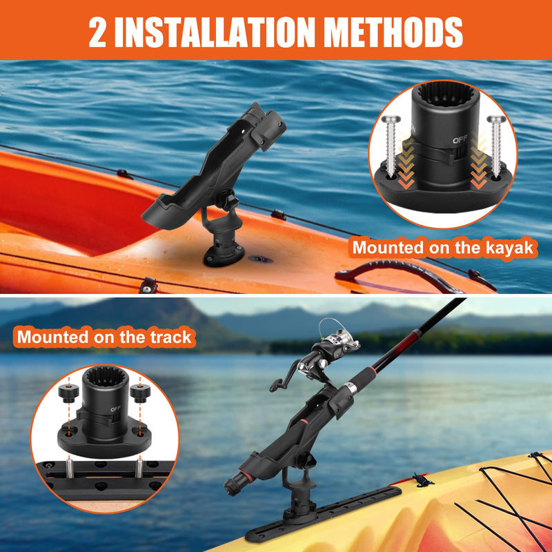 Chargez l&#39;image dans la visionneuse de la galerie, Kayak Fishing Rod Holder
