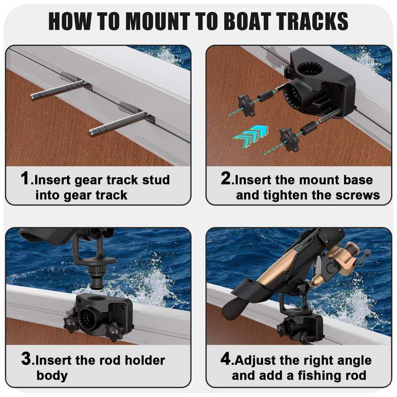 Load image into Gallery viewer, Fishing Rod Holders for Boat
