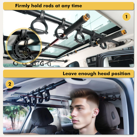 Vehicle Fishing Pole Holder Hikeen Vehicle Fishing Pole Holder Hikeen