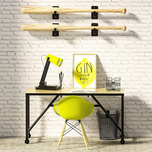 Hikeen Baseball Batting Tee & 2-Pack Wall Mount Set