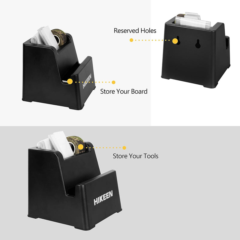 Chargez l'image dans la visionneuse de la galerie, Hikeen Skateboard Wall Mount – Durable ABS Holder, 10" x 10" x 10"
