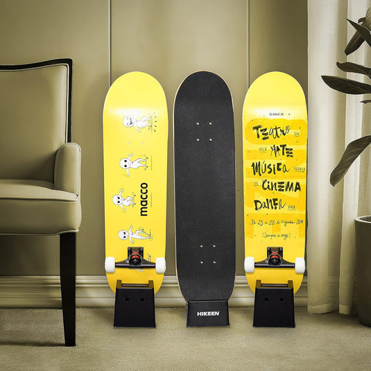 Hikeen Skateboard Wall Mount – Durable ABS Holder, 10" x 10" x 10"