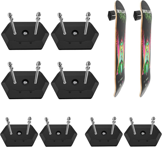 Hikeen Skateboard Wall Mount – Floating Display Hanger