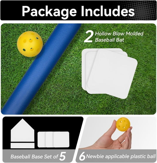 Hikeen 13-Piece Baseball Bat & Practice Set
