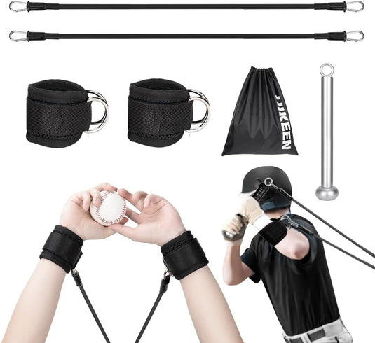 Hikeen 100 LBS Baseball Pitching Resistance Bands