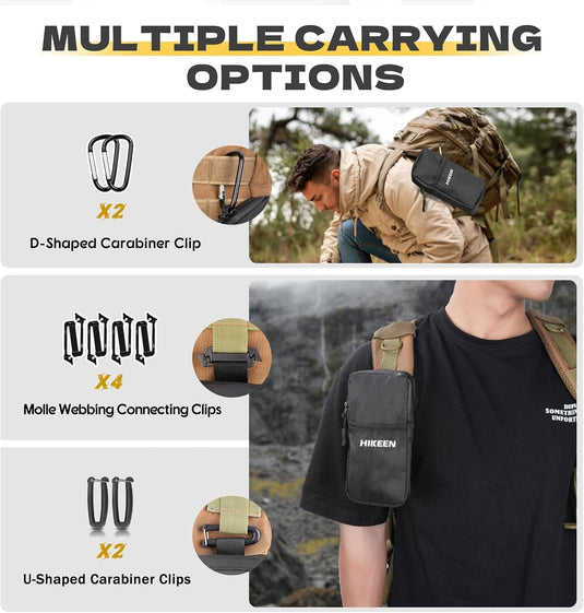 Hikeen X-Pac Backpack Strap Phone Pouch