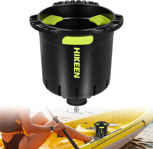 Hikeen Kayak Cup Holder with Rubber Tab
