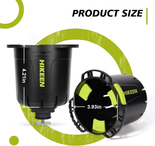 Hikeen Kayak Cup Holder with Rubber Tab
