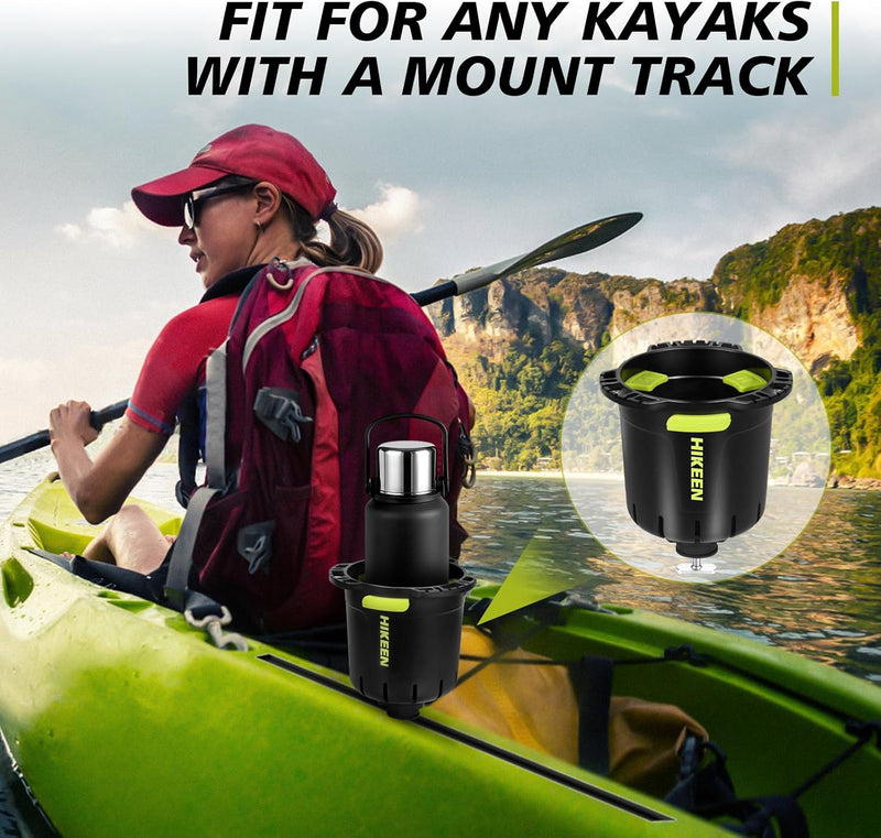 Lataa kuva gallerian katseluohjelmaan Hikeen Kayak Cup Holder with Rubber Tab
