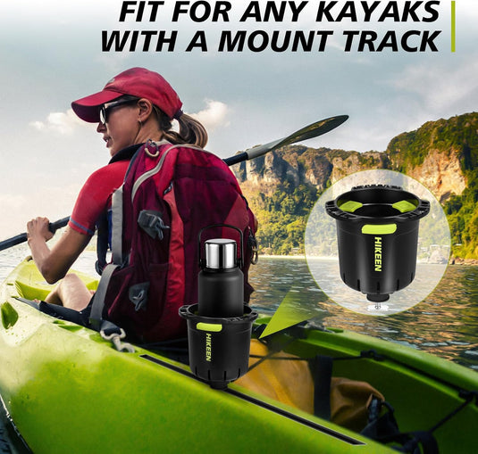 Hikeen Kayak Cup Holder with Rubber Tab