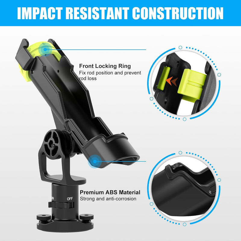 Load image into Gallery viewer, Hikeen Kayak Fishing Rod Holder
