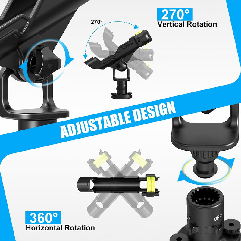 Load image into Gallery viewer, Hikeen Kayak Fishing Rod Holder
