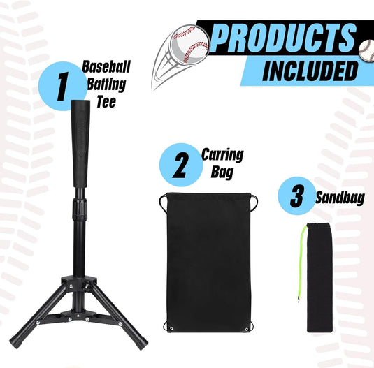 Hikeen Kids Baseball & Softball Batting Tee