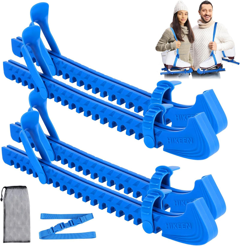 Lataa kuva gallerian katseluohjelmaan Hikeen Ice Skate Blade Guards with Shoulder Straps
