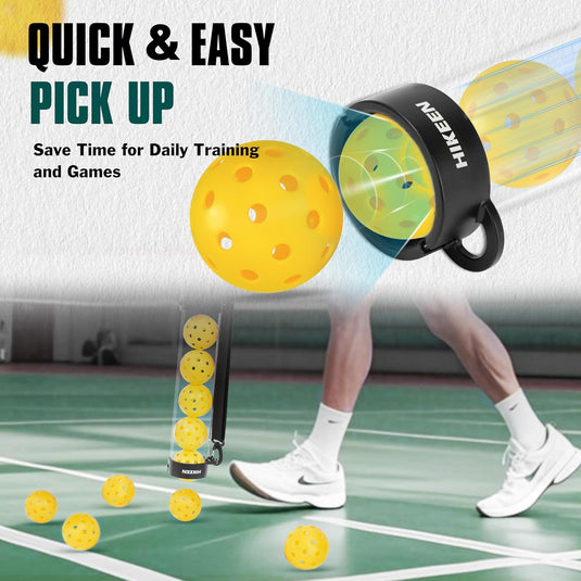 Hikeen Pickleball Ball Retriever with Shoulder Strap